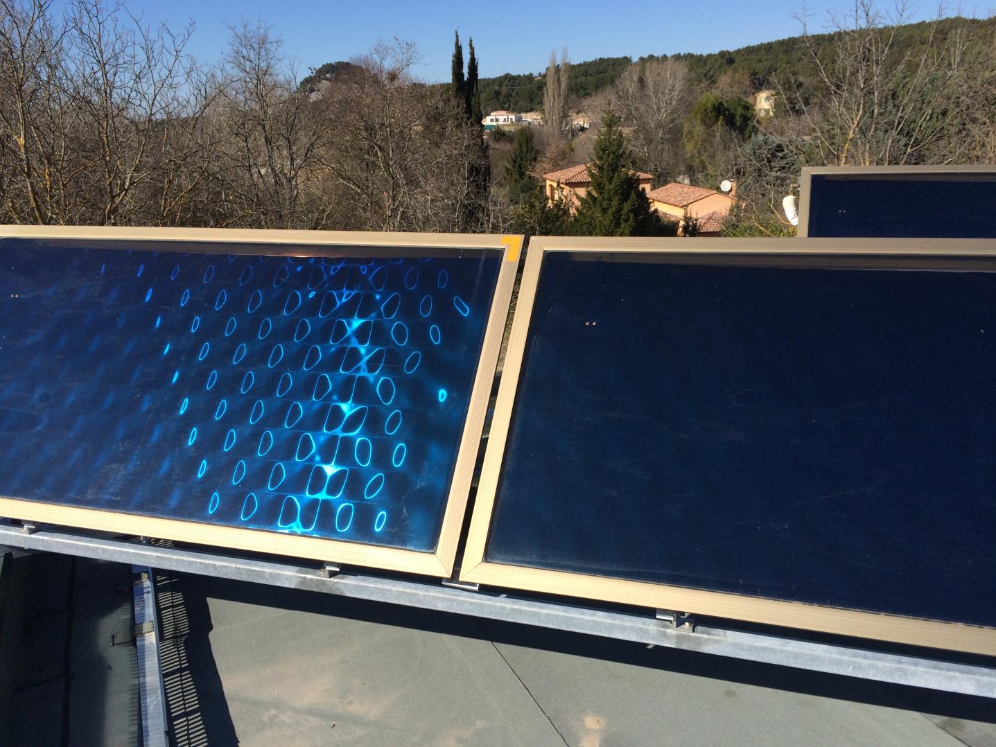 Panneaux solaires thermiques à Simiane - 2